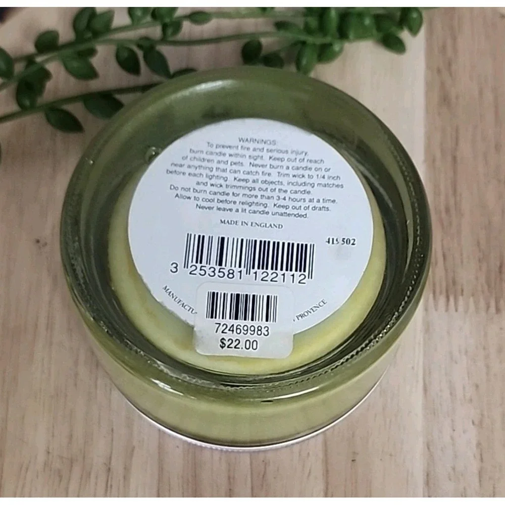 Le Couvent Des Minimes Verbena & Lemon No. 311 Fragrant Candle Glass‎ 5.2 Oz